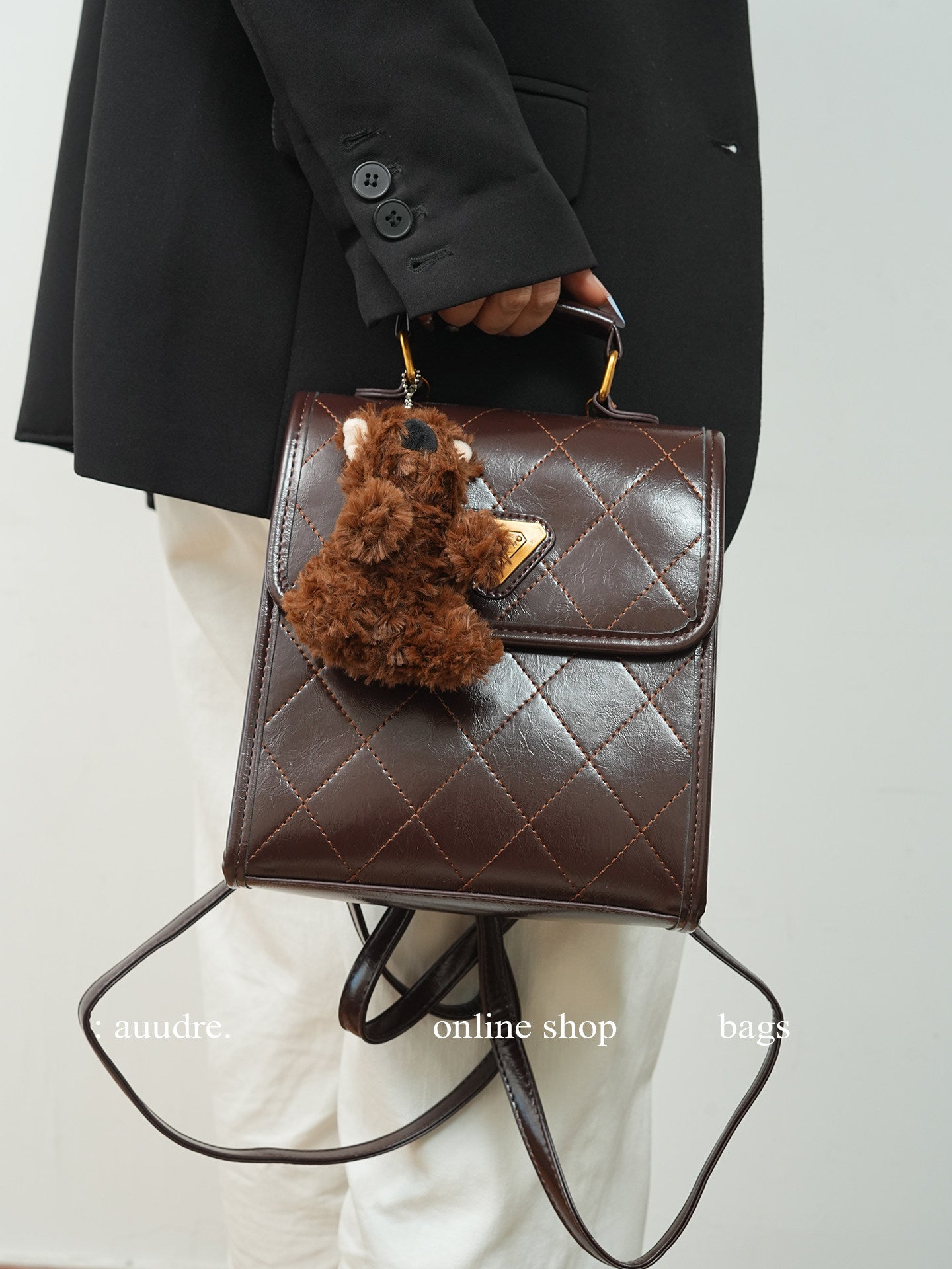 Retro backpack