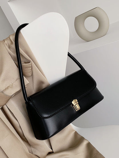Retro Baguette Shoulder Bag