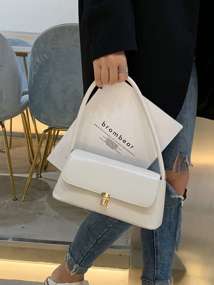 Retro Baguette Shoulder Bag