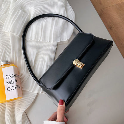 Retro Baguette Shoulder Bag