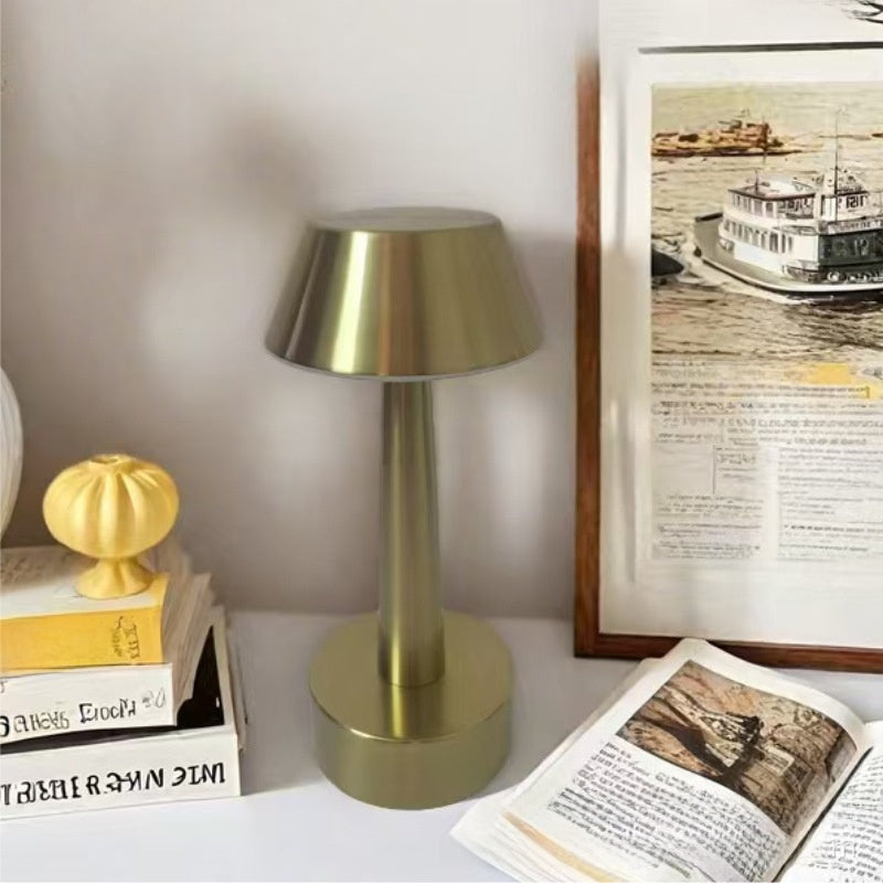 Retro Barbell Table Lamp