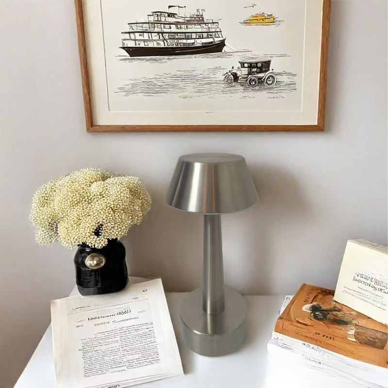 Retro Barbell Table Lamp