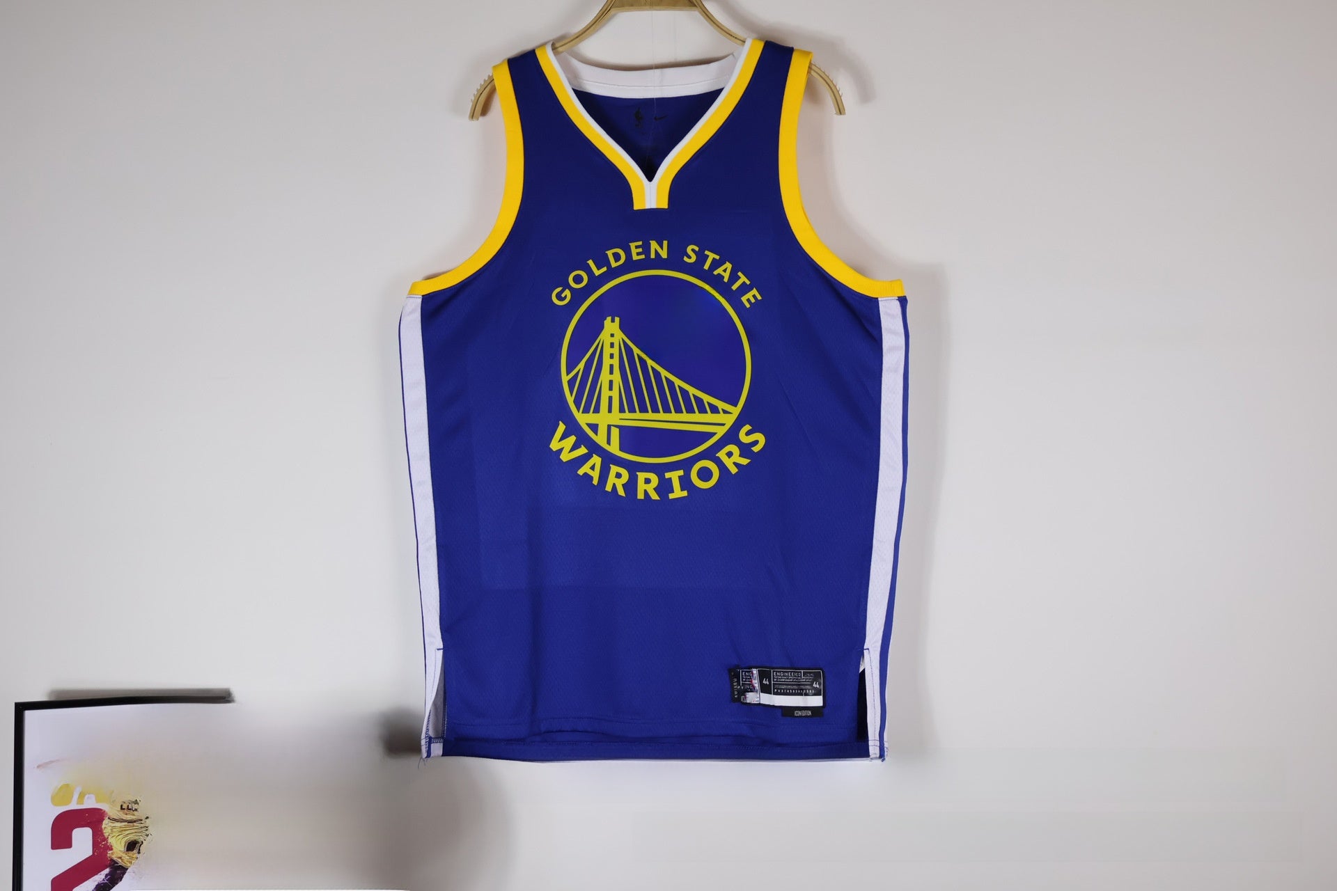Retro Basketball Jersey Warriors Edition
