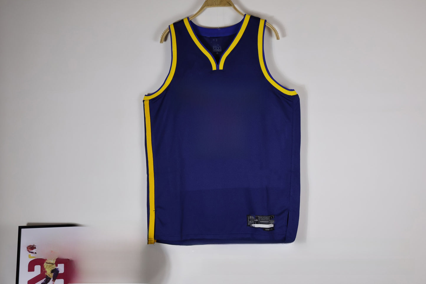 Retro Basketball Jersey Warriors Edition