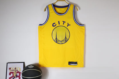 Retro Basketball Jersey Warriors Edition