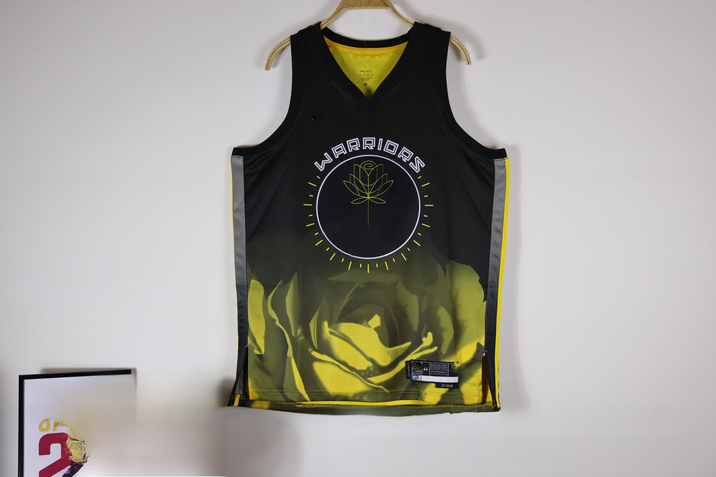 Retro Basketball Jersey Warriors Edition