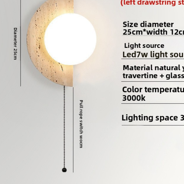 Retro Bedside Wall Lamp