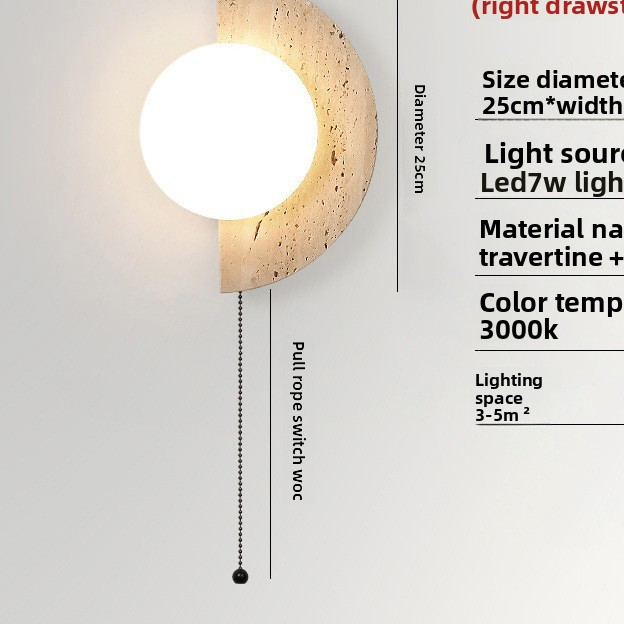 Retro Bedside Wall Lamp