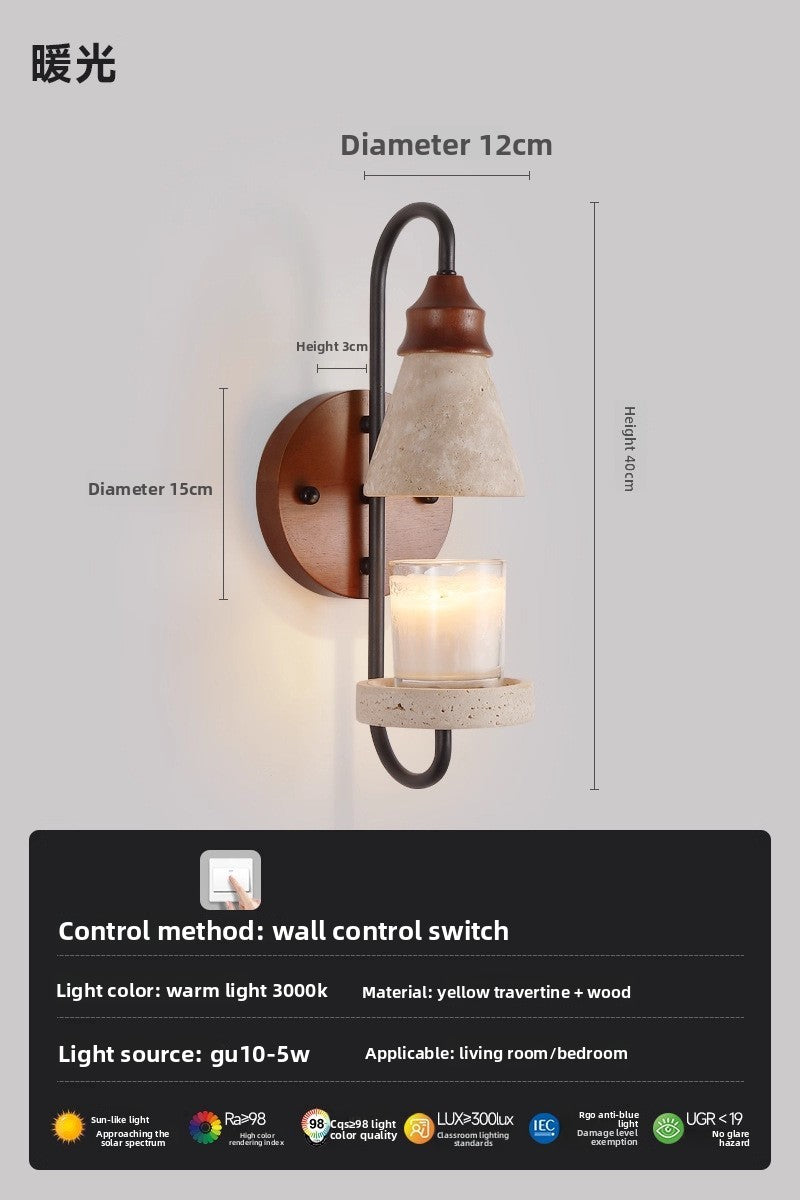 Retro Bedside Wall Lamp