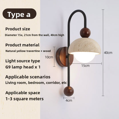 Retro Bedside Wall Lamp