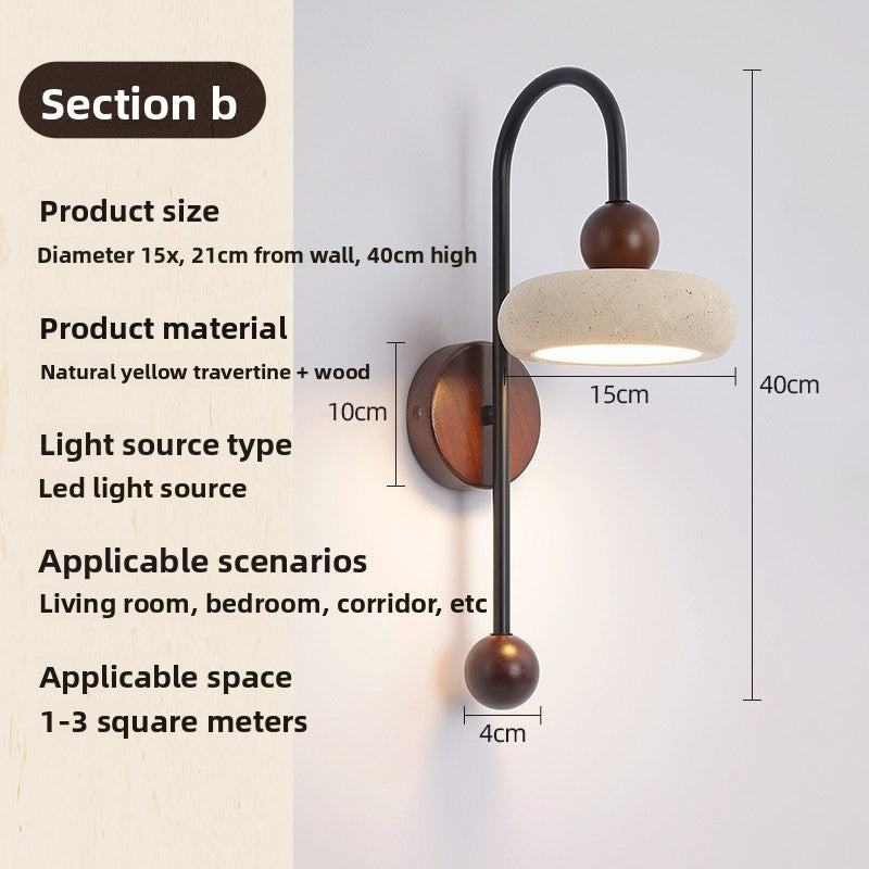 Retro Bedside Wall Lamp