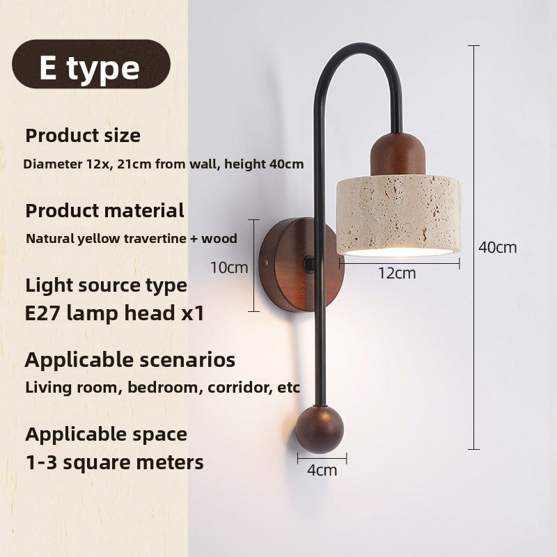 Retro Bedside Wall Lamp