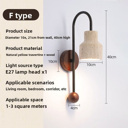 Retro Bedside Wall Lamp