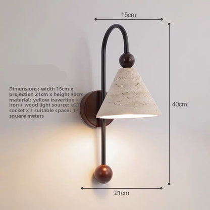 Retro Bedside Wall Lamp