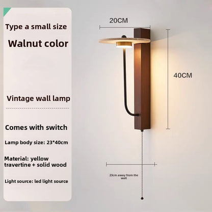 Retro Bedside Wall Lamp