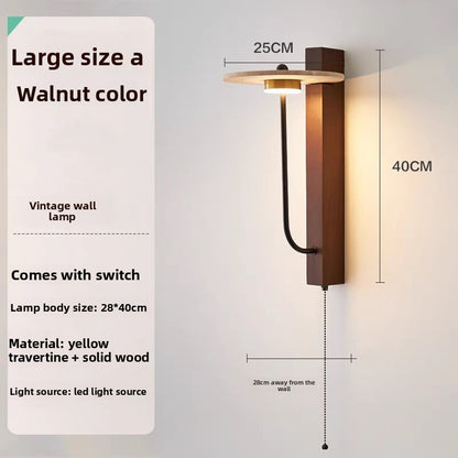 Retro Bedside Wall Lamp