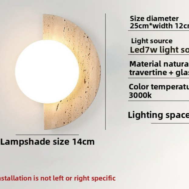 Retro Bedside Wall Lamp