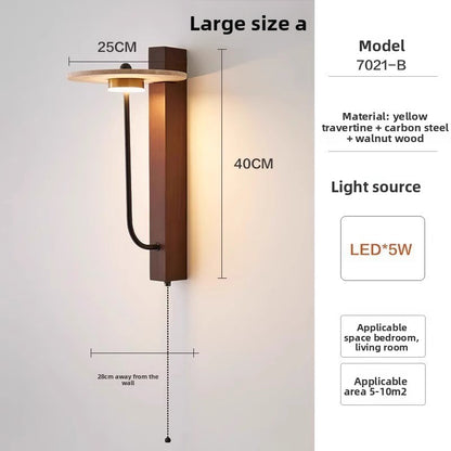 Retro Bedside Wall Lamp