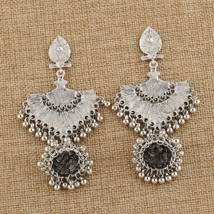 Retro Bell Tassel Earrings