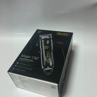 Retro Black Gold Electric Hair Clipper with Washable Blade