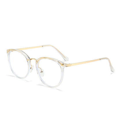 Retro blue light glasses