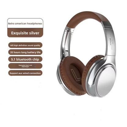 Retro Bluetooth headphones