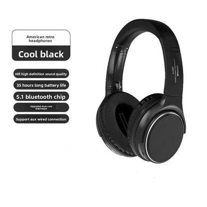 Retro Bluetooth headphones