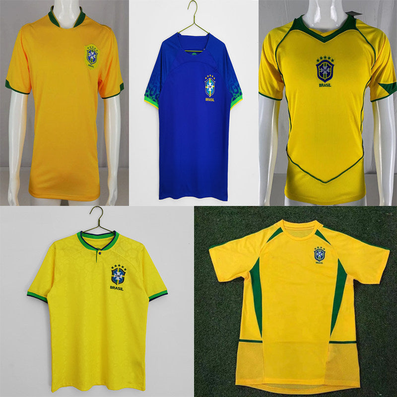 Retro Brazil Football Jersey