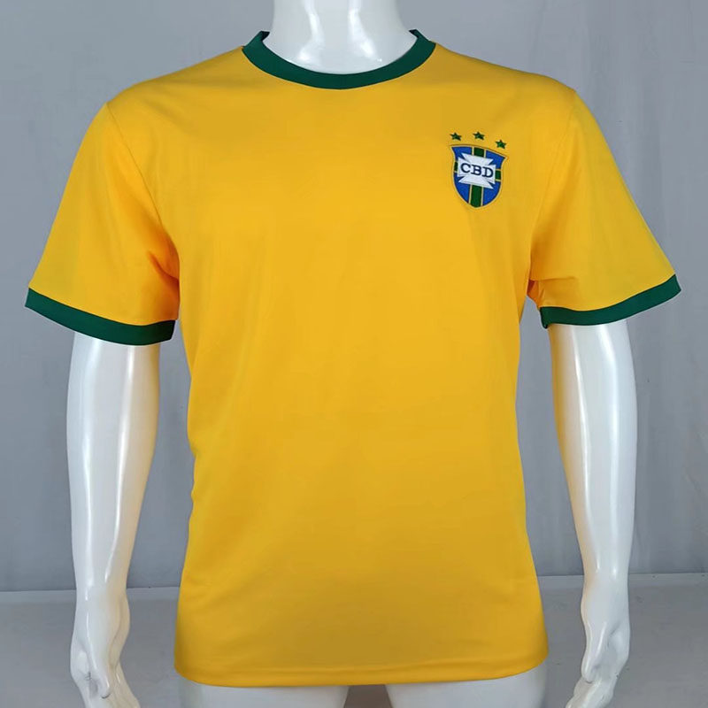 Retro Brazil Football Jersey