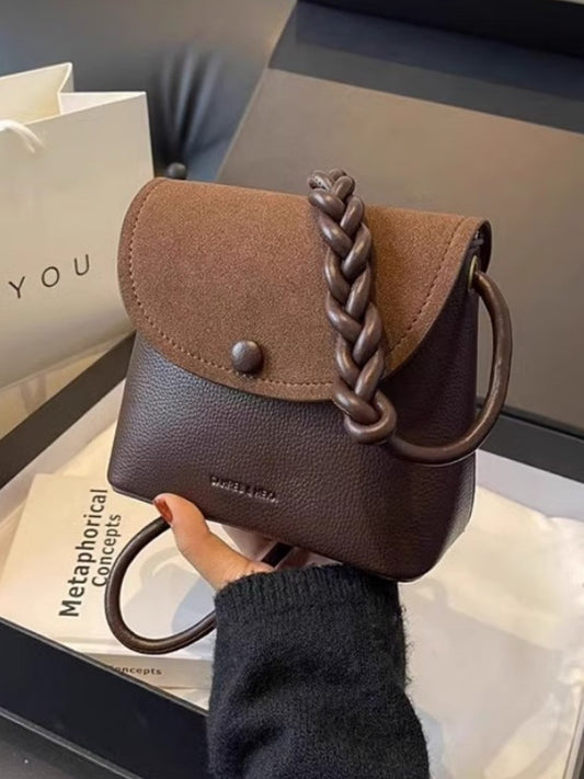 Retro Bucket Crossbody Bag