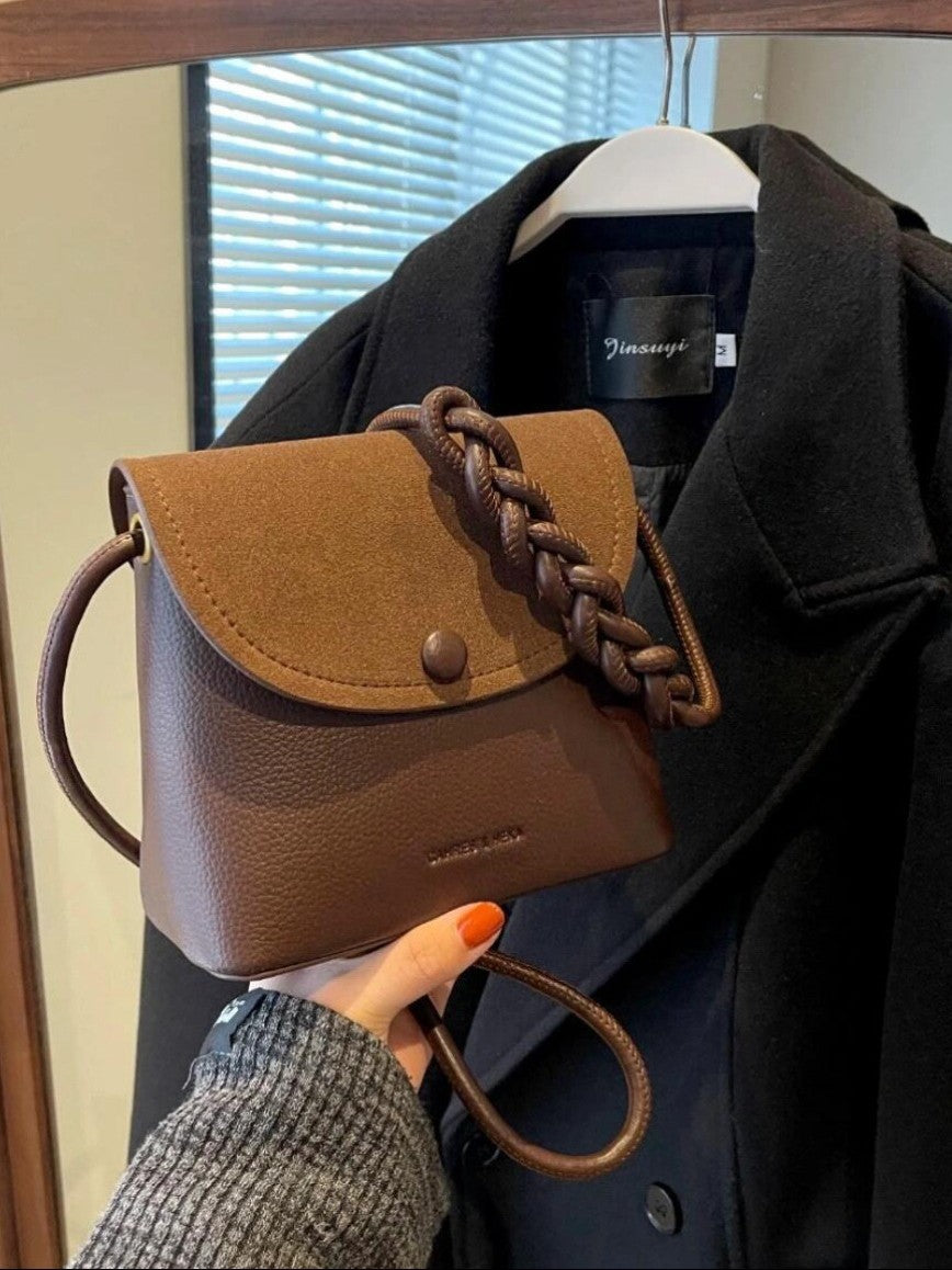 Retro Bucket Crossbody Bag