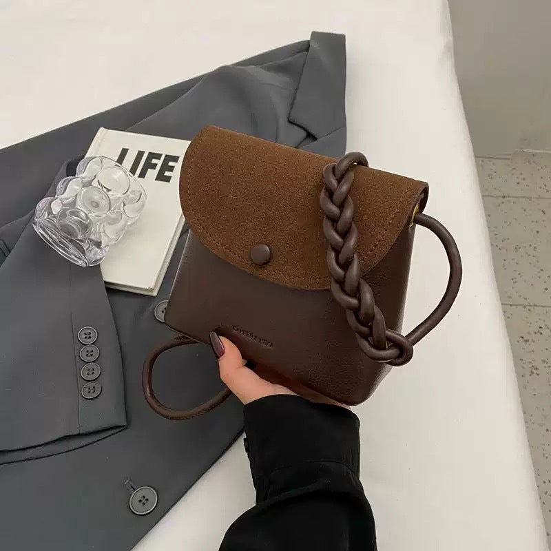 Retro Bucket Crossbody Bag