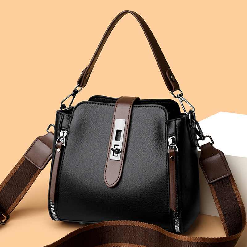 Retro Bucket Shoulder Bag