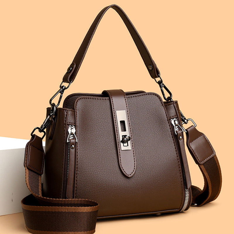 Retro Bucket Shoulder Bag