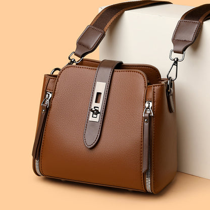Retro Bucket Shoulder Bag