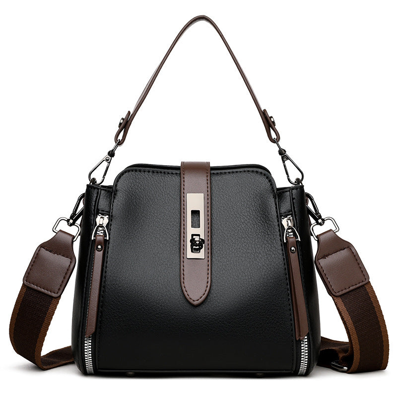 Retro Bucket Shoulder Bag