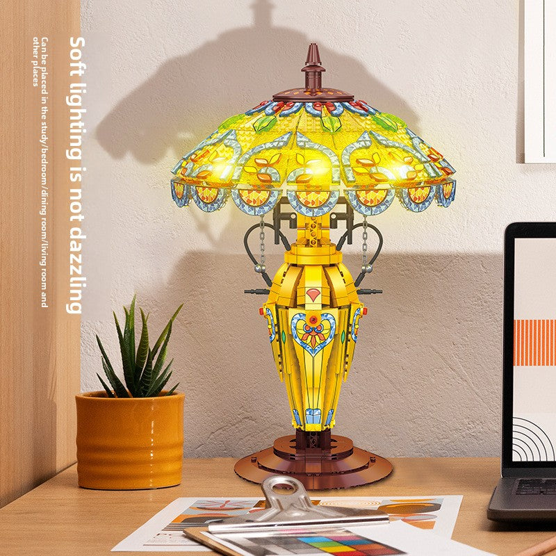 Retro Building Blocks Table Lamp