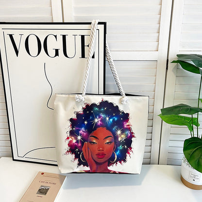 Retro canvas bag