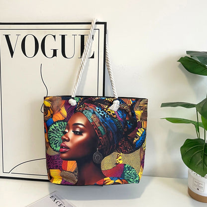 Retro canvas bag