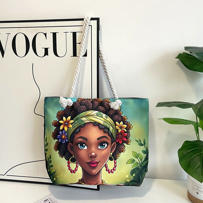 Retro canvas bag