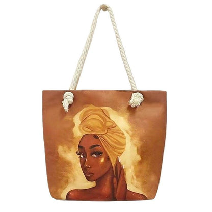 Retro canvas bag