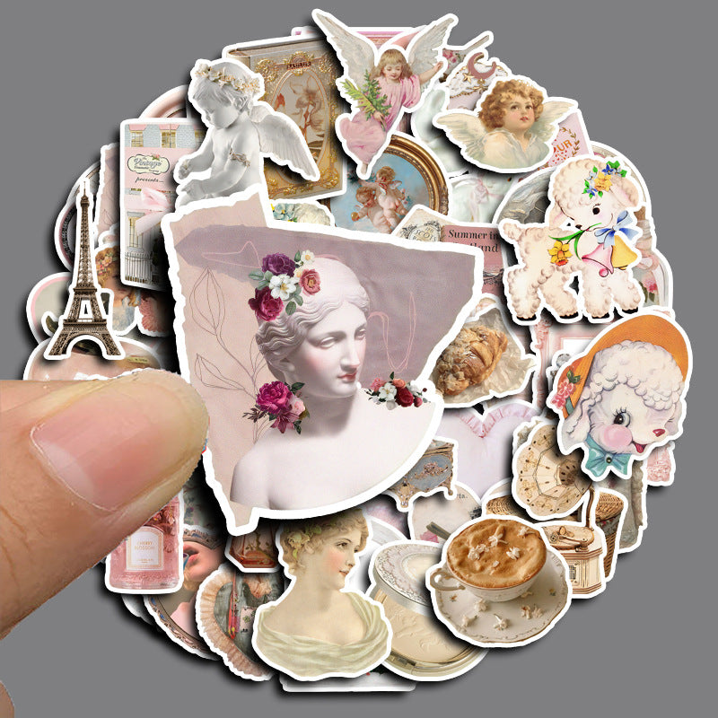 Retro Cartoon Character Stickers