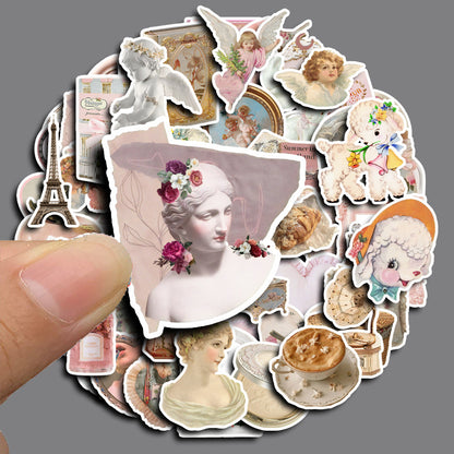 Retro Cartoon Character Stickers