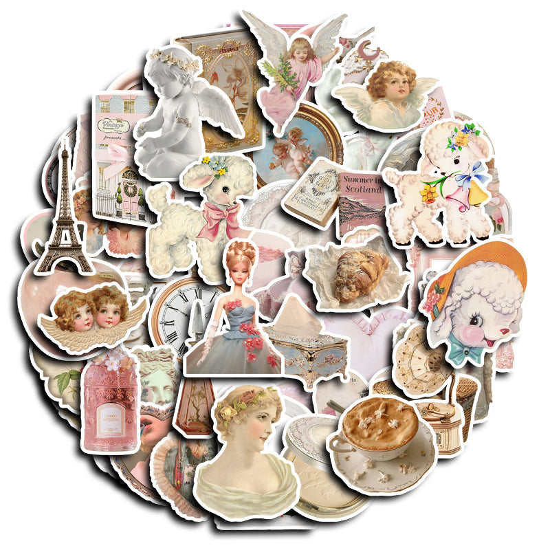Retro Cartoon Character Stickers