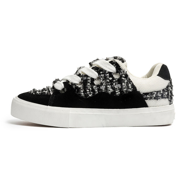 Retro Casual Lace-Up Board Shoes