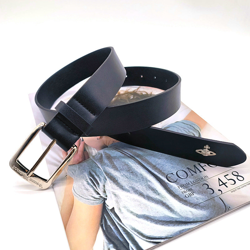 Retro casual Saturn belt