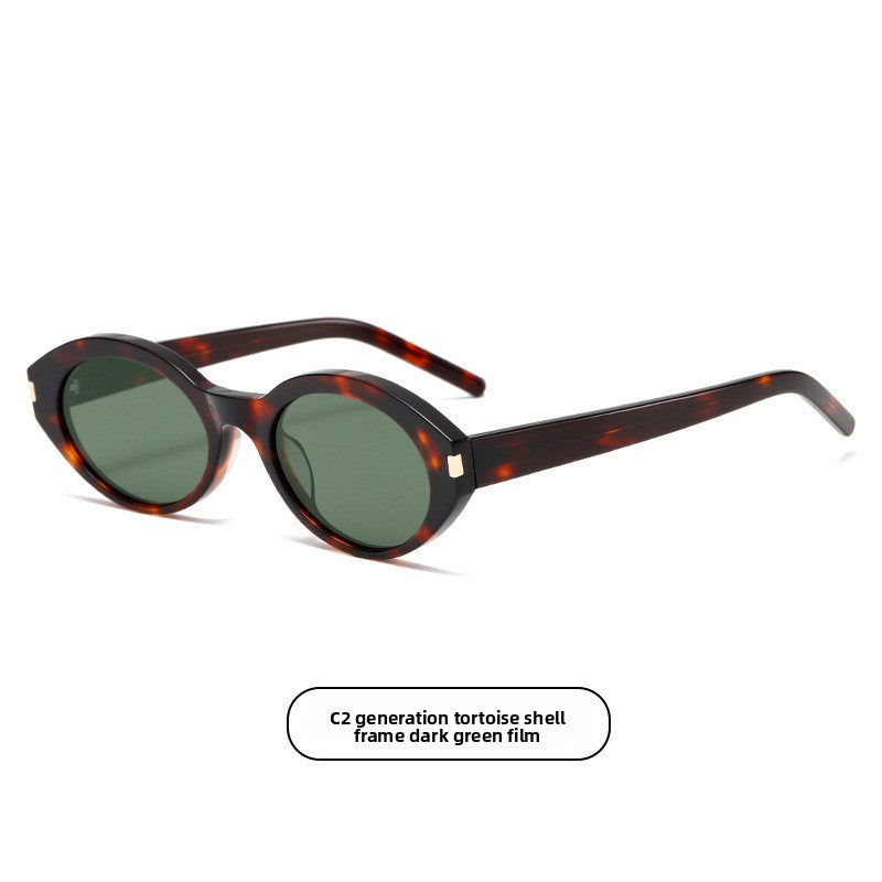 Retro Cat Eye Sunglasses UV Protection Nylon Lens