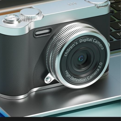 Retro CCD Digital Camera with Selfie Function
