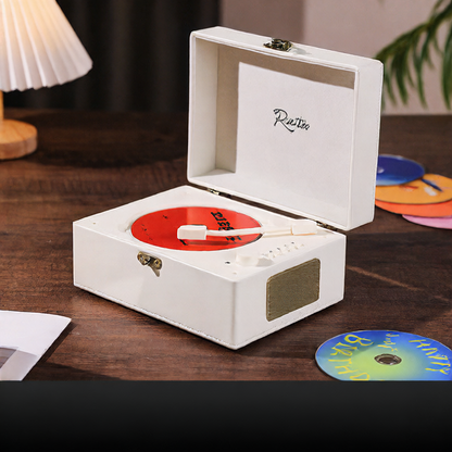 Retro CD Player with Bluetooth
