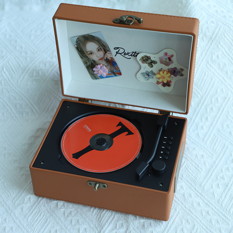 Retro CD Player with Bluetooth